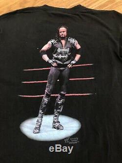 Ultra Rare The Undertaker Wwe Wwf Attitude Era Vintage Long Sleeve Shirt