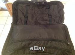 Ultra Rare Tumi Columbian Vintage Leather 3 Zip Carry On Weekend Duffel Bag