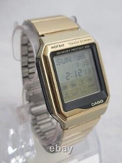 Ultra Rare VINTAGE Casio VDB-2010 Hotbiz Touch Screen Memory Protect 200 Japan