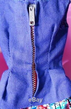 Ultra Rare Variation Vintage Barbie Best Bow Outdoor Art Show Dress MINT