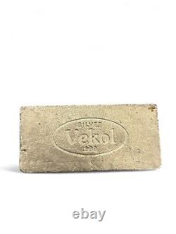 Ultra Rare Vekol 10oz Old Silver Vintage Bar. 999 Fine Scarce