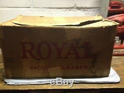 Ultra Rare Vintage 1947 Royal Rocket Nos Space Age Vacume Cleaner In Box Mint