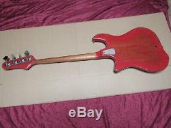 Ultra Rare Vintage 1963 Hagstrom Coronado IV Bass with BiSonic Pickups, First Gen