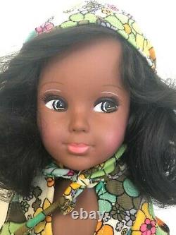 Ultra Rare! Vintage 1970's 17 AA African American Uneeda Jennifer Doll WOW