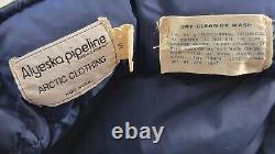 Ultra Rare Vintage 1970s Alyeska Pipeline Goose Down Snow Pants Men Sz Medium