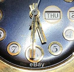 Ultra Rare Vintage 1975 Timex Marlin Blue Phone Dial Mens Watch Serviced