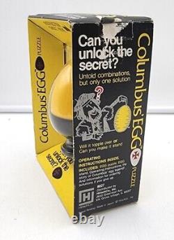 Ultra Rare Vintage 1983 Columbus' Egg Puzzle Toybox Japan