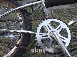 Ultra Rare Vintage 1985 ELF Chrome BMX Bike 16 MT Racing Micro Fox