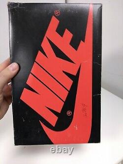 Ultra Rare Vintage 1985 Sky Jordan I Empty Box Nike 19182 Size 6 White UNC