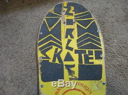 Ultra Rare Vintage 1985 Zorlac Double Cut Team Skateboard Deck