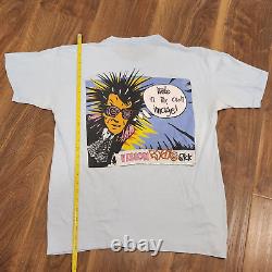 Ultra Rare Vintage 1986 Vision Street Wear Psycho Stick T Shirt Skate Surf Crazy