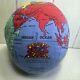 Ultra Rare Vintage 1991 Hugg A Planet Earth Captain Planet Stuffed Globe Toy