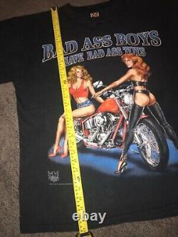Ultra Rare Vintage 1993 Harley American 3D Emblem X-Large T Shirt Holy Grail