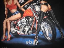 Ultra Rare Vintage 1993 Harley American 3D Emblem X-Large T Shirt Holy Grail
