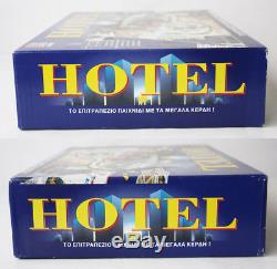 Ultra Rare Vintage 1996 Hotel Board Game MB New Mib Sealed Contents