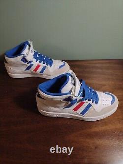 Ultra Rare Vintage 2009 Adidas Roster skate boarding shoes Size 9 High Top