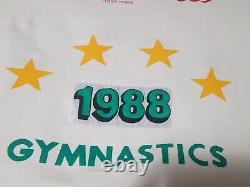 Ultra Rare Vintage 80's 1988 Coca-Cola USA Olympics Sweatshirt Gymnastics XL
