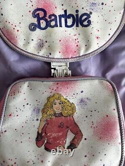 Ultra Rare Vintage 80's Barbie Backpack In Excellent Condition