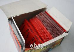 Ultra Rare Vintage 80's Greek G I Joe Box Of 100 Sticker Packs Greece New