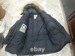 Ultra Rare Vintage 90's Eddie Bauer Premium Down Polar Parka Jacket Mens Size XL