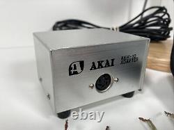 Ultra Rare Vintage AKAI AEH-10 Stereo Audiophile Electrostatic Headphones