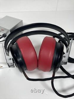 Ultra Rare Vintage AKAI AEH-10 Stereo Audiophile Electrostatic Headphones