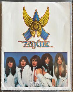 Ultra Rare Vintage ANGEL The Band 1970's White Hot Tour Book / Not KISS