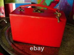 Ultra Rare Vintage ASPREY Jewelry Box Travel Case Trunk Boite Travel Accessory