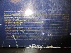 Ultra Rare Vintage Alpine 7909 AM FM CD Stereo Radio NOS USA Model