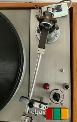 Ultra Rare Vintage Andre Charlin Thorens Td 125 Mkii With Br4 Tonearm Used