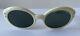 Ultra Rare Vintage B&l Usa Ray-ban Bewitching Sunglasses In White! Read