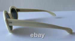 Ultra Rare Vintage B&L USA Ray-Ban BEWITCHING Sunglasses in WHITE! READ