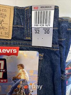 Ultra Rare Vintage Brand New LEVIS 517 COLLECTION BOOT CUT orange tab 32 x 30