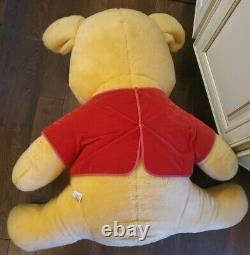 Ultra Rare Vintage California Stuffed Company Winnie The Pooh 34 XL Size Bear