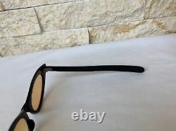 Ultra Rare Vintage Cat Eye Sunglasses Red Yellow Black Ladies Party 50's France