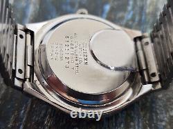 Ultra Rare Vintage Citizen Crystron First Solar Cell 4-861060 50-0038 Working