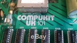 Ultra Rare Vintage Compukit Uk 101 Computer System (vgc Cased)