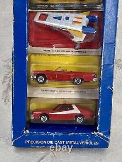 Ultra Rare Vintage Corgi Juniors 5-car Gift Pack Starsky Bond Buck Vegas Niob