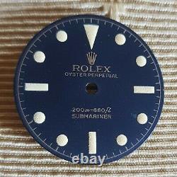 Ultra Rare Vintage Dial Rolex Submariner 5513 Singer Refinished graphic gold