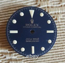 Ultra Rare Vintage Dial Rolex Submariner 5513 Singer Refinished graphic gold