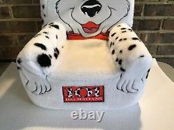 Ultra Rare Vintage Disney 101 Dalmatians Kids Child Toddler Foam Plush Chair