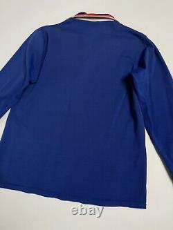 Ultra Rare Vintage Fc Rangers 1978 1982 Home Jersey Shirt Soccer Long Sleeve