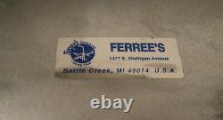 Ultra Rare Vintage Ferrees Instrument Machine Possible X100 Flute Pad oven