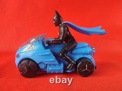 Ultra Rare Vintage Figure Batman Returns In Batcycle Bootleg New Old Stock