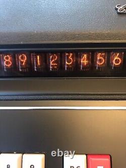 Ultra Rare Vintage Fully WORKING SHARP Compet 32 CALCULATOR. Nixie Tube Display