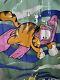 Ultra Rare Vintage Garfield Shower Curtain Vinyl