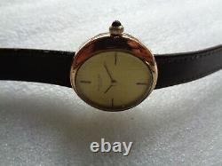Ultra Rare Vintage Gp Case Swiss Favre Leuba Ladies Hand Winding Wristwatch