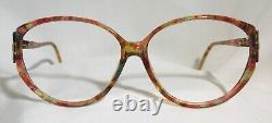 Ultra Rare Vintage Gucci 80's Horsebit Oversized Butterfly Eyeglasses GG 2167