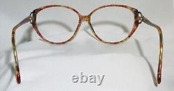 Ultra Rare Vintage Gucci 80's Horsebit Oversized Butterfly Eyeglasses GG 2167