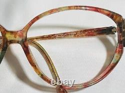 Ultra Rare Vintage Gucci 80's Horsebit Oversized Butterfly Eyeglasses GG 2167